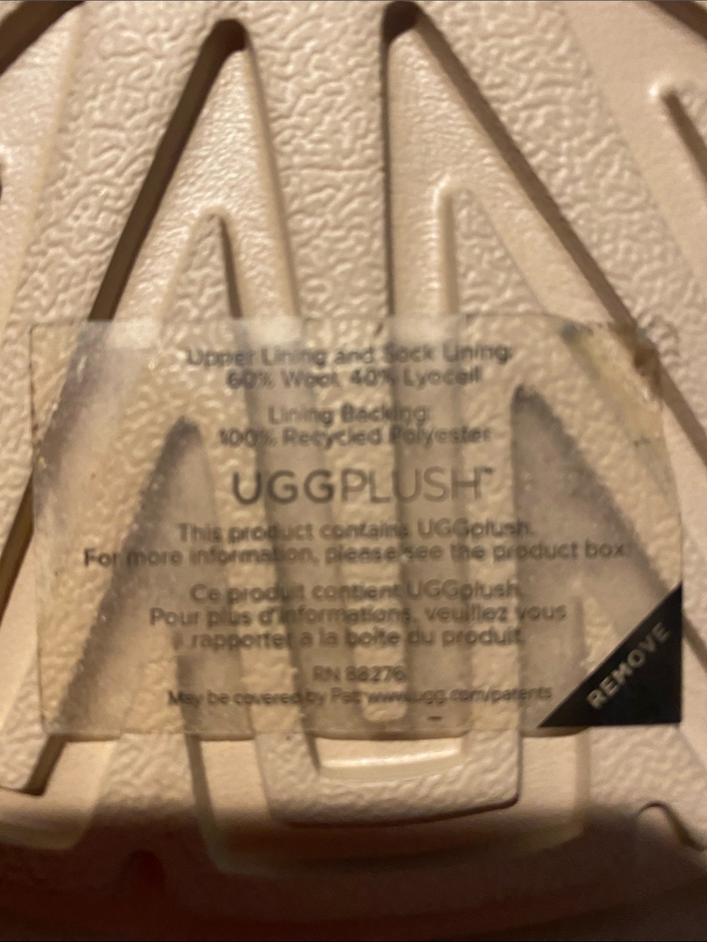 UGG Tasman.    Tan with white Braided Trim - Picture 9 of 9